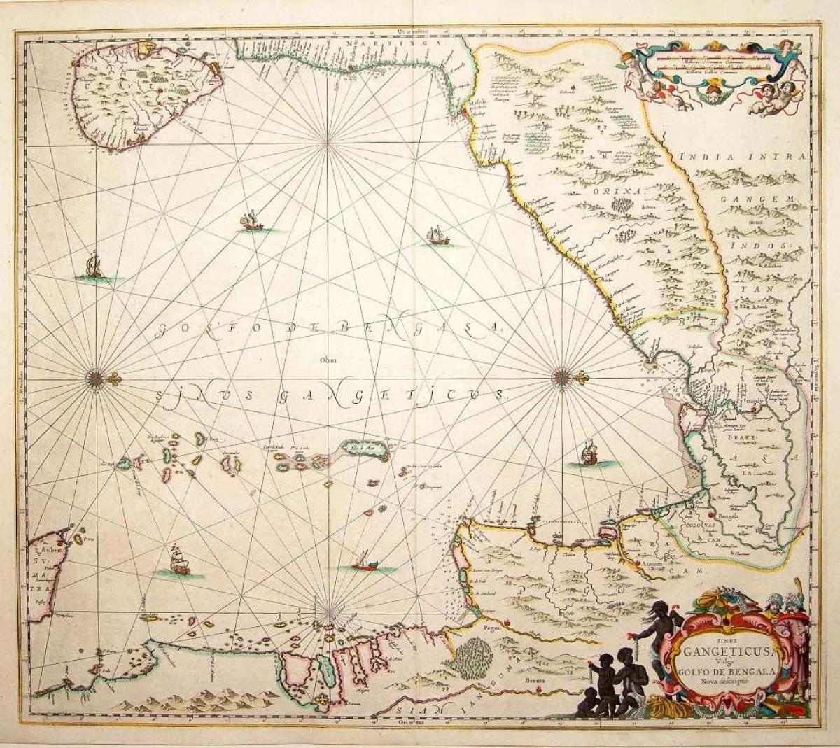 고대 스리랑카 지도