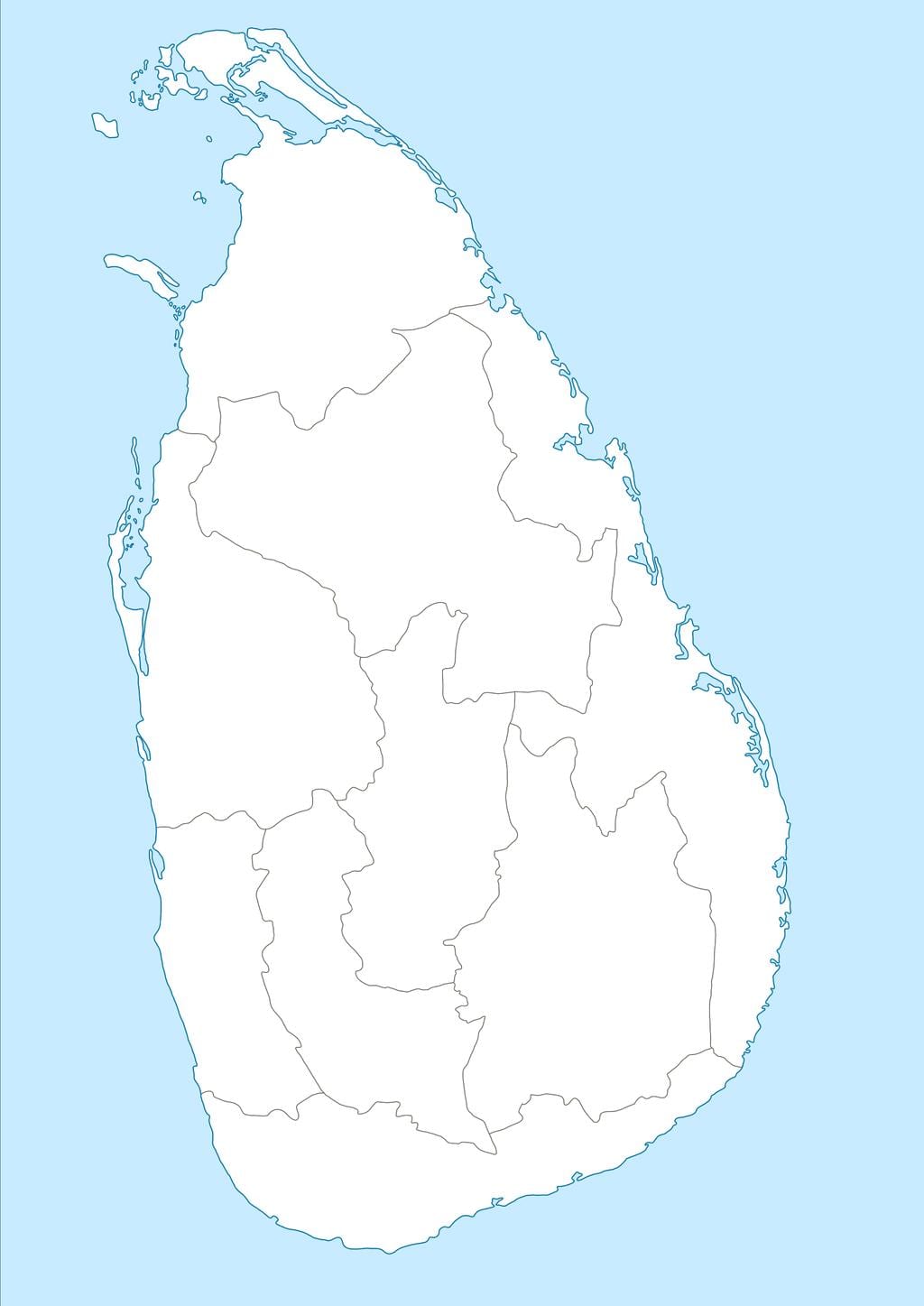 지도 스리랑카 nidan