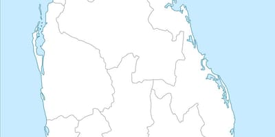지도 스리랑카 nidan