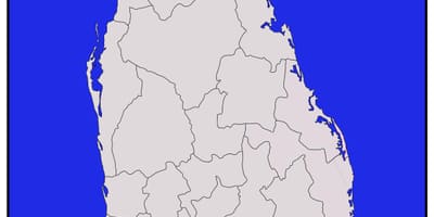 지도 갈 스리랑카